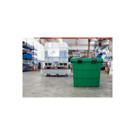 Konteineris plastmasas 655x520x570, 108L