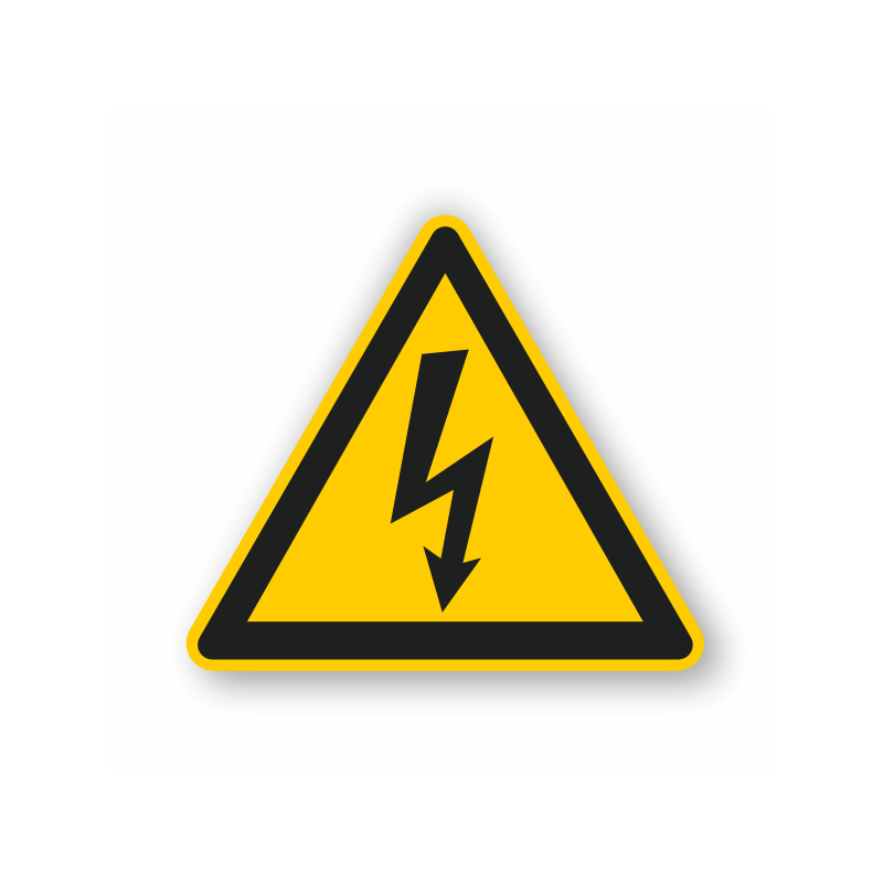 Luminiscējoša zīme “Bīstami, elektrība”