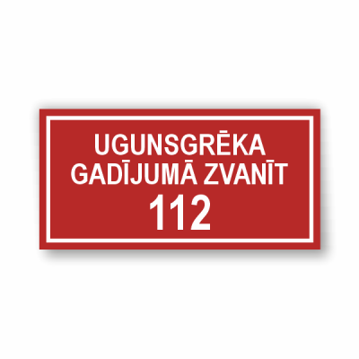 Luminiscējoša zīme...