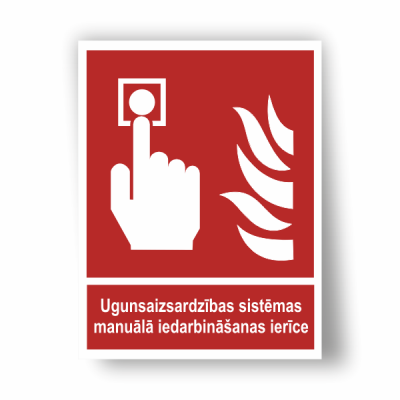 Luminiscējoša zīme...