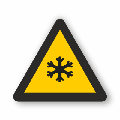 Zīme “Zema temperatūra"