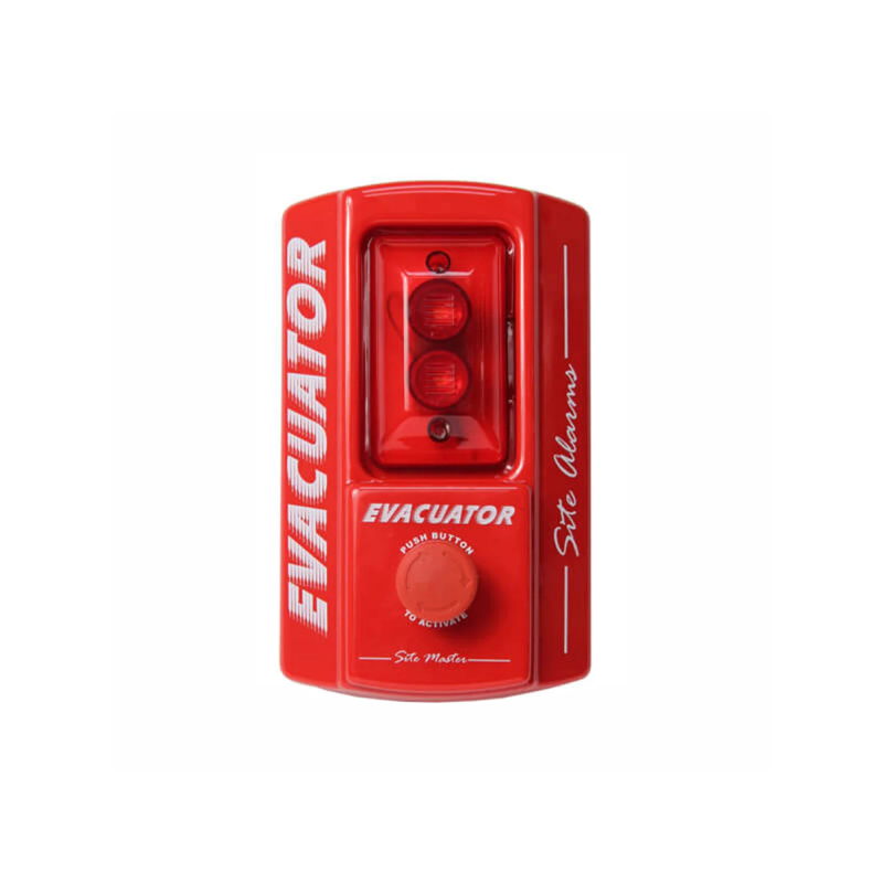 Trauksmes sirēnā ar pogu (EVACUATOR) IP55 110dB