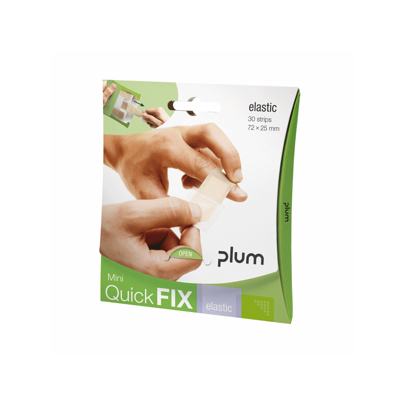 Plāksteri 30 gab. Plum QuickFix Mini Elastic