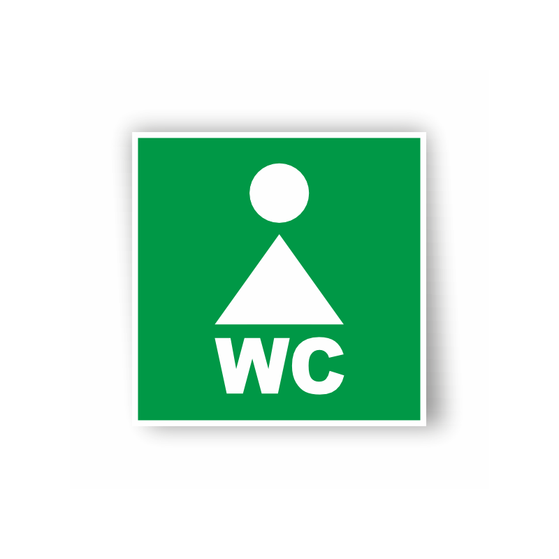 Zīme "WC dāmām"