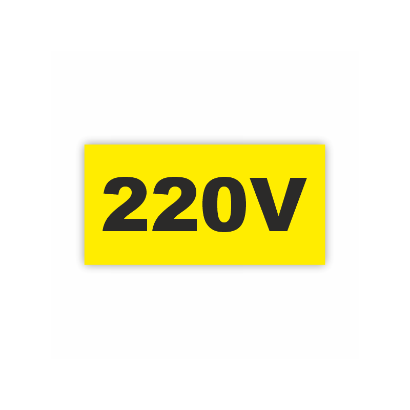 Zīme "220V"